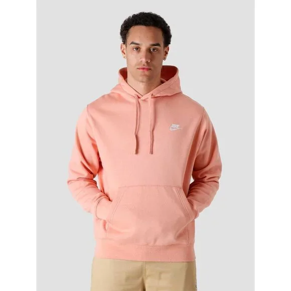 Nike Sportswear Club Fleece Sweatsuit Men XL Set Spring Pink Black